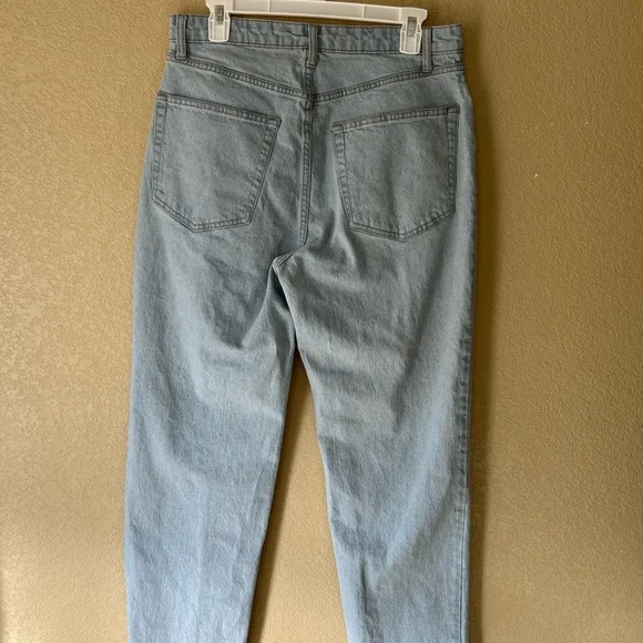Wild Fable 90s Relaxed Straight Leg Glitter Jeans Size 10 - Picture 6 of 8